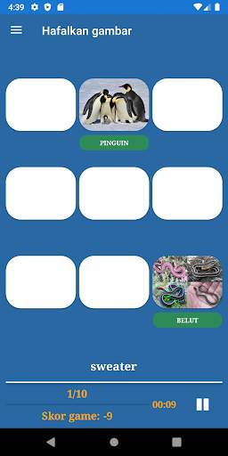 Pelatihan memori screenshot 3