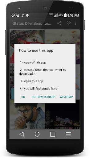 Save Status for whatsapp &Storie whatsApp Business स्क्रीनशॉट 2