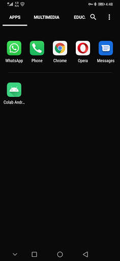 Google Colab android view screenshot 1
