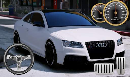 Drive Audi RS5 - City & Parking 1 تصوير الشاشة