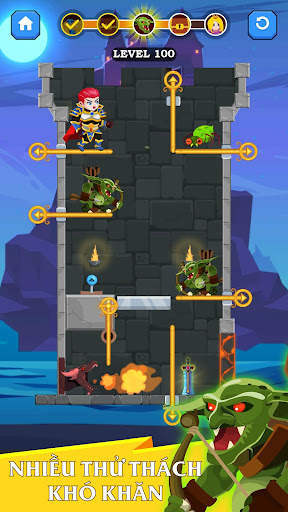 Hero Rescue - Câu Đố Hack Não screenshot 4