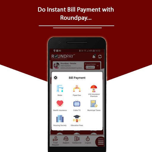 Roundpay - Recharge AEPS mATM Money Transfer BBPS screenshot 3