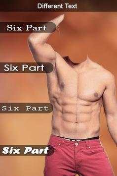 Six Pack Photo Suit Editor screenshot 5
