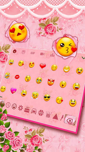 Spring Rose Keyboard स्क्रीनशॉट 3