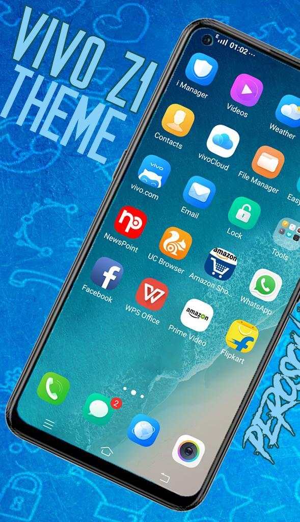 V1VO Z1 pro Theme, vevo Z1 Launcher screenshot 1