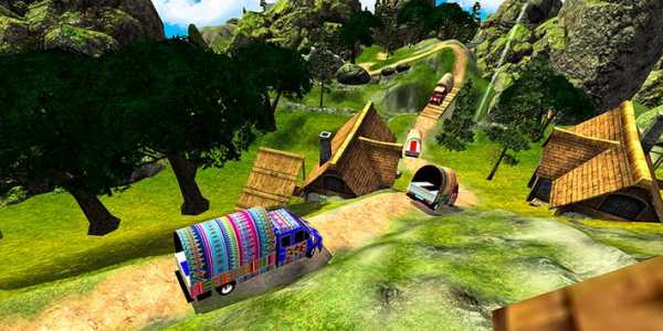 Offroad Pickup Van Driving Simulator 2019 screenshot 3