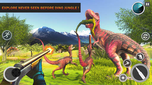 Angry Dino Hunting -Free Wild Animal Shooting Game screenshot 1