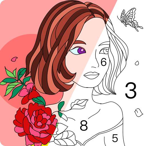 Paint fun - Paint Color by Number & Coloring Game 1.8.1