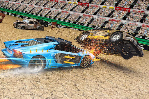 Demolition Derby Car Stunts: Shooting Game 2020 screenshot 3