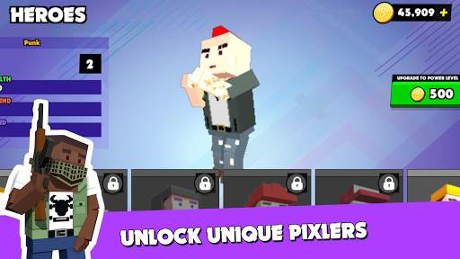 PIXEL ROYALE™ GUN 3D MOBILE UNKNOWN BATTLEGROUND screenshot 3