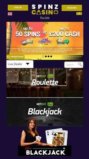 Spinz Casino - Real Money Casino & Slots स्क्रीनशॉट 9