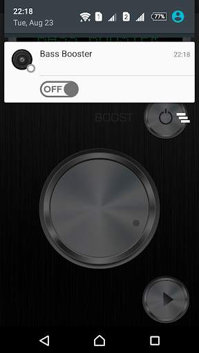 Bass Booster Black Edition screenshot 5