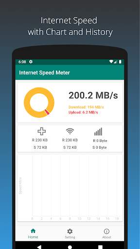 Internet Speed Test Meter screenshot 3