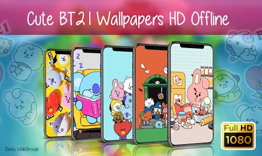 Cute BT21 Wallpapers HD Offline screenshot 1
