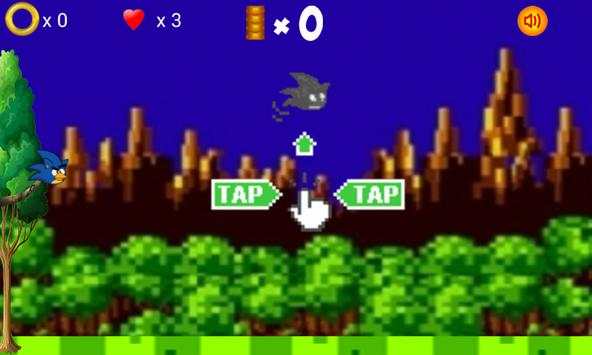 Angry Sonic Bird 3 स्क्रीनशॉट 2