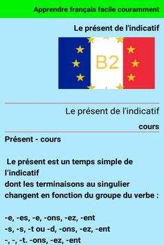 Français Facile Authentique Couramment screenshot 2