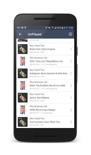 DoublePod Podcasts for android screenshot 8