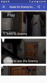 Guide for Granny knockoff bat screenshot 1