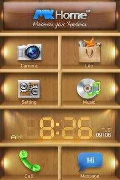 MXHome Theme Bookshelf screenshot 1