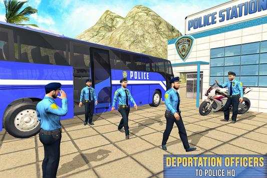 kota polisi mengangkut bis: menyetir pertandingan screenshot 6