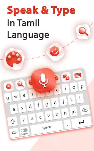 Tamil Voice Typing Keyboard with Text translator स्क्रीनशॉट 2