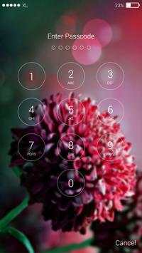Beautiful Flower Lock Screen screenshot 7