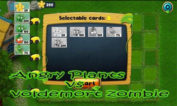 Angry Plants vs Voldemort Zombie screenshot 3