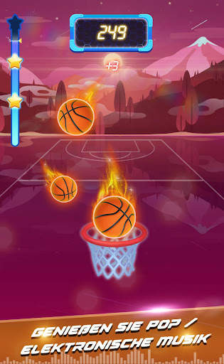 Beat Dunk - Free Basketball mit Pop Music screenshot 4