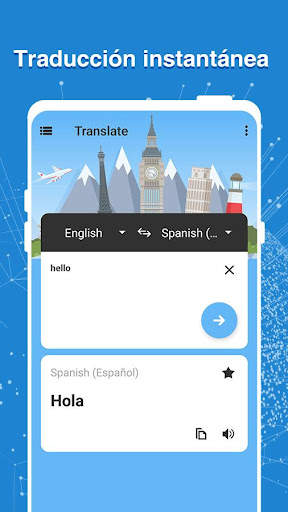 Traducir lo todo - Traductor de voz, texto, cámara screenshot 3