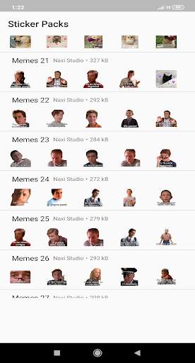 Stickers Para WhatsApp Memes MX - WAStickerApps screenshot 2