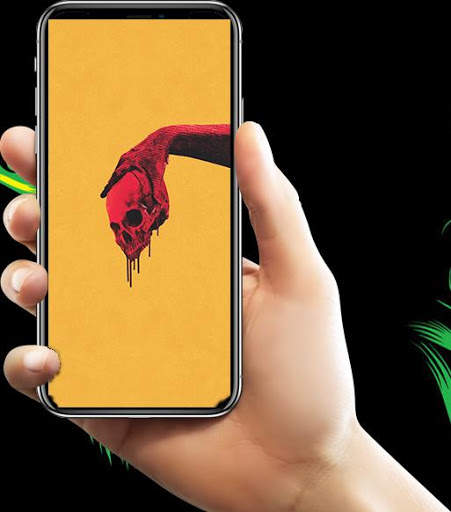 Skull Mobil Lock Screen screenshot 2