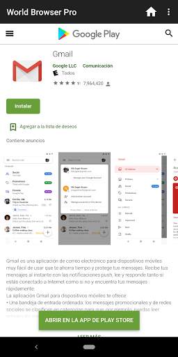 World Browser Pro screenshot 1