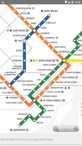 MONTREAL METRO/BUS/STM/EXO MAP OFFLINE screenshot 2