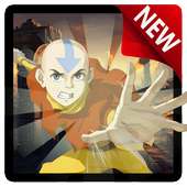 Avatar Of  Aang the legend logo