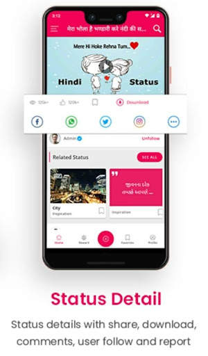 Helo India - Video status app screenshot 2