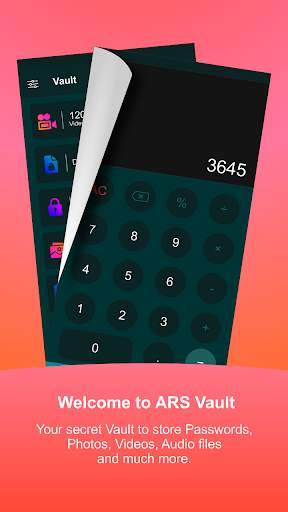Calculator Vault - Lock Photos and Hide Videos 1 تصوير الشاشة