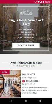 Zagat screenshot 1