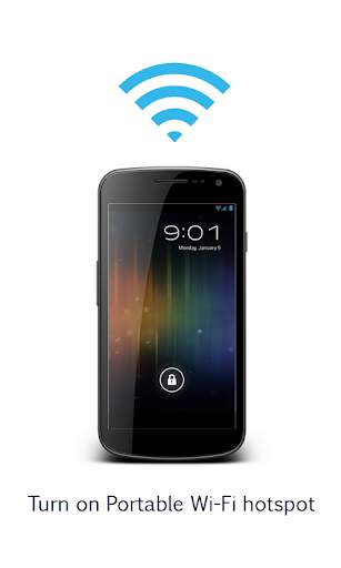 Portable Wi-Fi hotspot Free screenshot 1