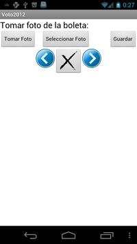 Voto2012 screenshot 1