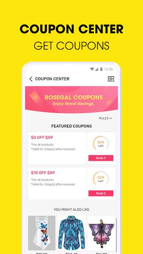ROSEGAL-Shopping, Fashion & Clothing 6 تصوير الشاشة