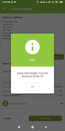 KissanBasket - Online Shopping App screenshot 2