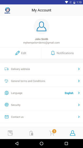My Hempel screenshot 5