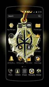 Gold Symbol Theme screenshot 1