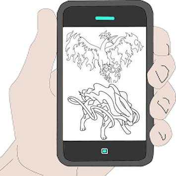 how to draw legendary pokemon screenshot 5