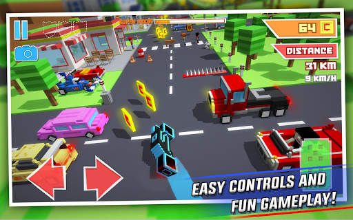 Crossy Brakes: Blocky Road Fun screenshot 3
