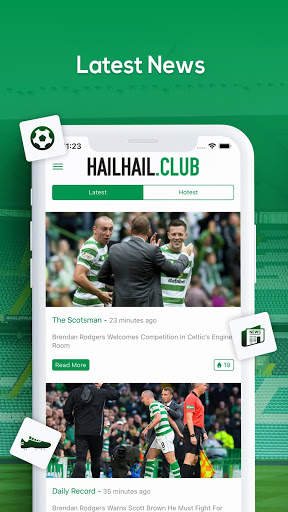 Hail Hail - Celtic F.C. News screenshot 1