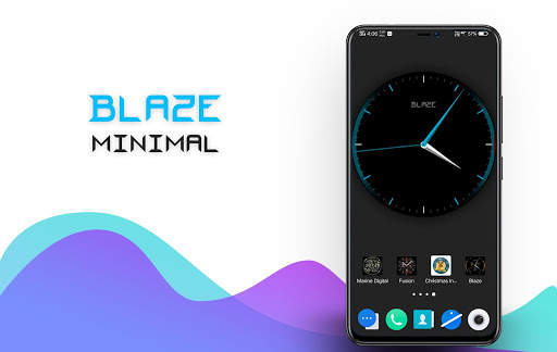 Blaze Clock Live Wallpaper screenshot 7