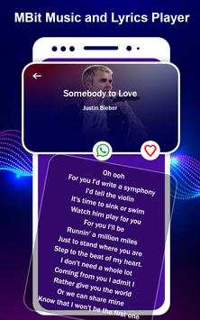 MBit Music Player and Lyrics screenshot 5