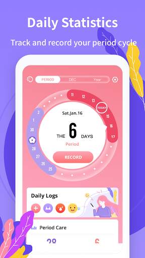 Period Tracker-Pregnancy test(FREE) screenshot 2