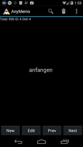 AnyMemo: Flash Card Study скриншот 12